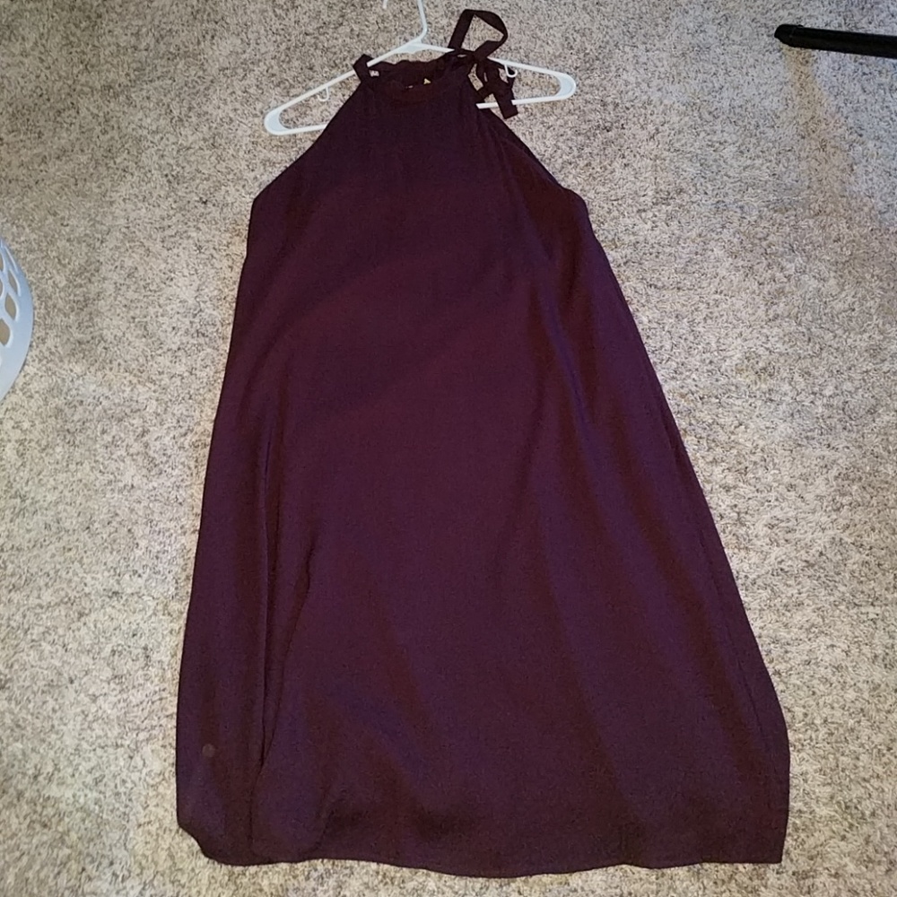 Maroon dress